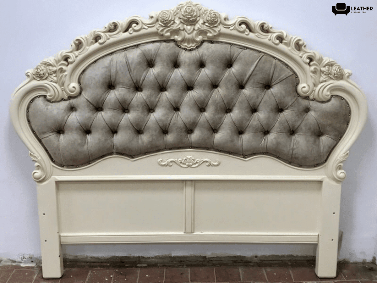 After leather repair