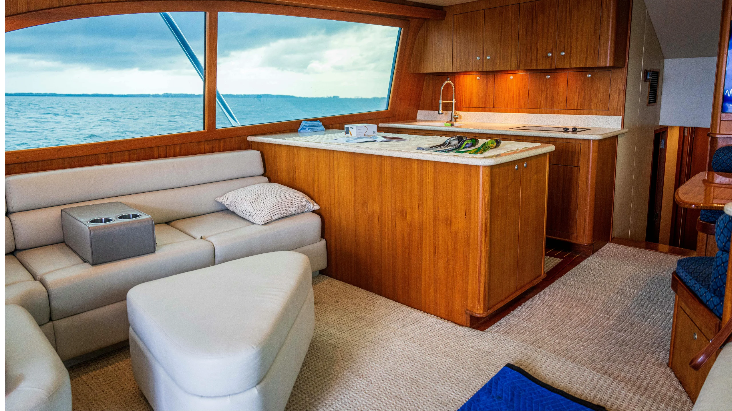 custom boat cushions NYC sunbrella marine fabric