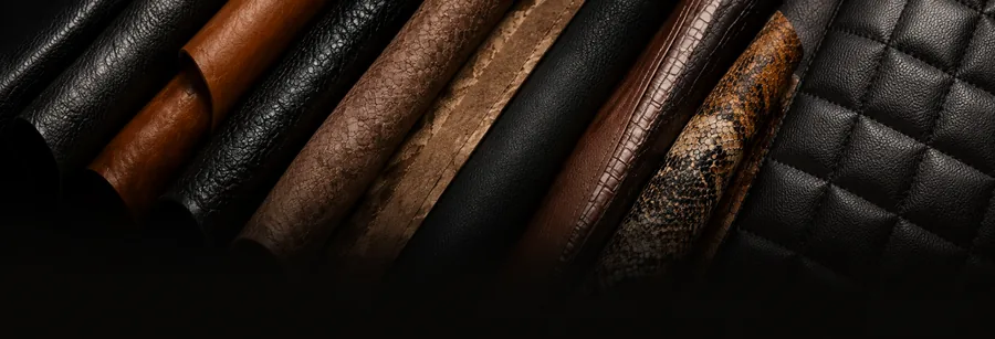 Any material — leather, vinyl, fabric