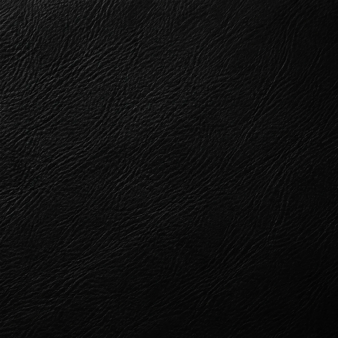 Black leather color swatch