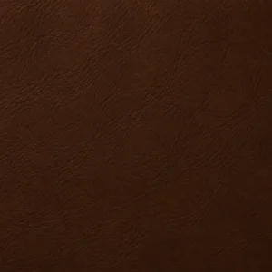 Chocolate restaurant leather in a matched pigment finish