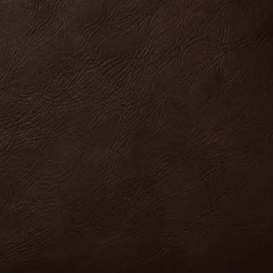 Espresso restaurant leather in a matched pigment finish