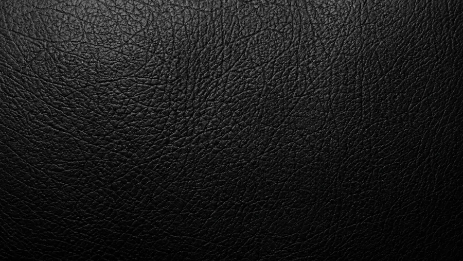 Corrected-grain surface, one embossed grain pattern repeating evenly across the whole panel