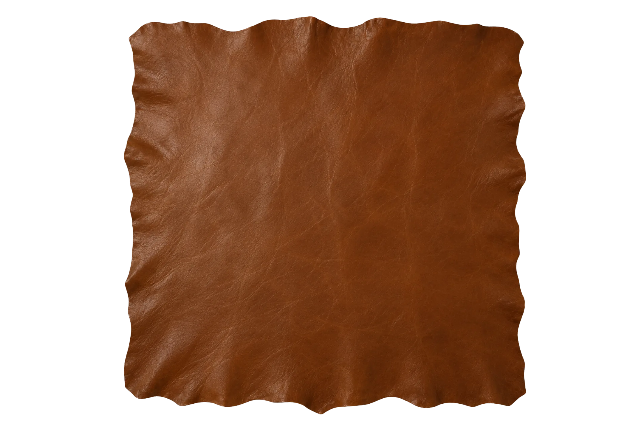 Cognac aniline hide C — a shade lighter and warmer with more open pores