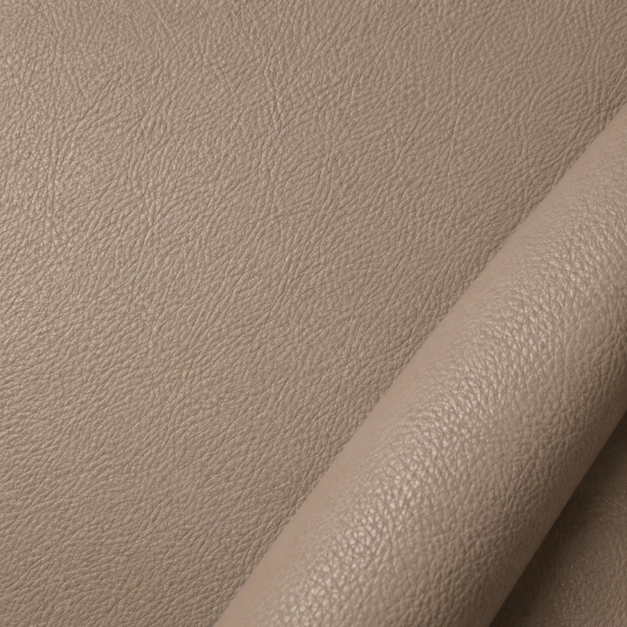 Two leather tones compared side by side for a color match
