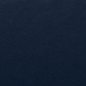Navy restaurant leather in a matched pigment finish