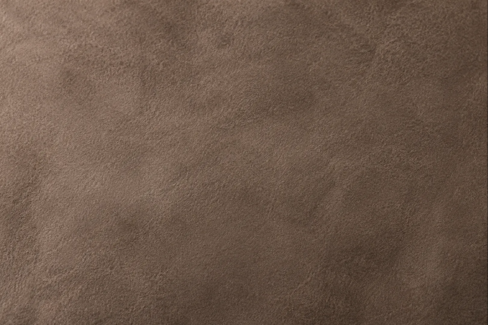 Nubuck leather swatch showing the sanded velvety nap