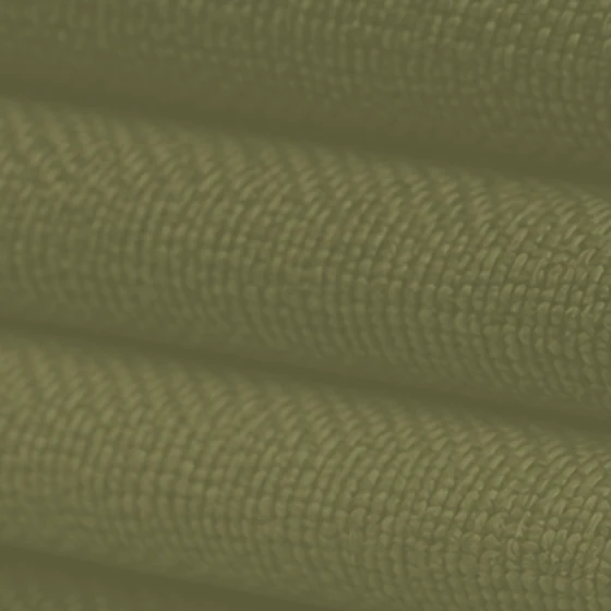 Velvet upholstery fabric texture in a deep olive color