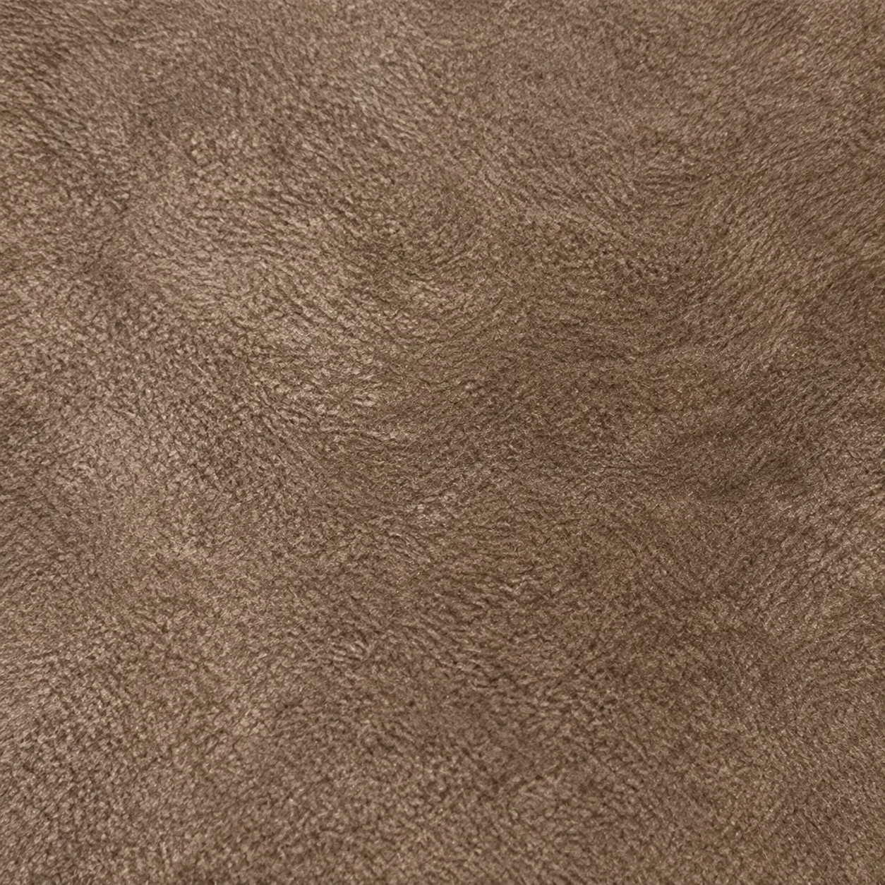 Brown nubuck with a soft raised nap