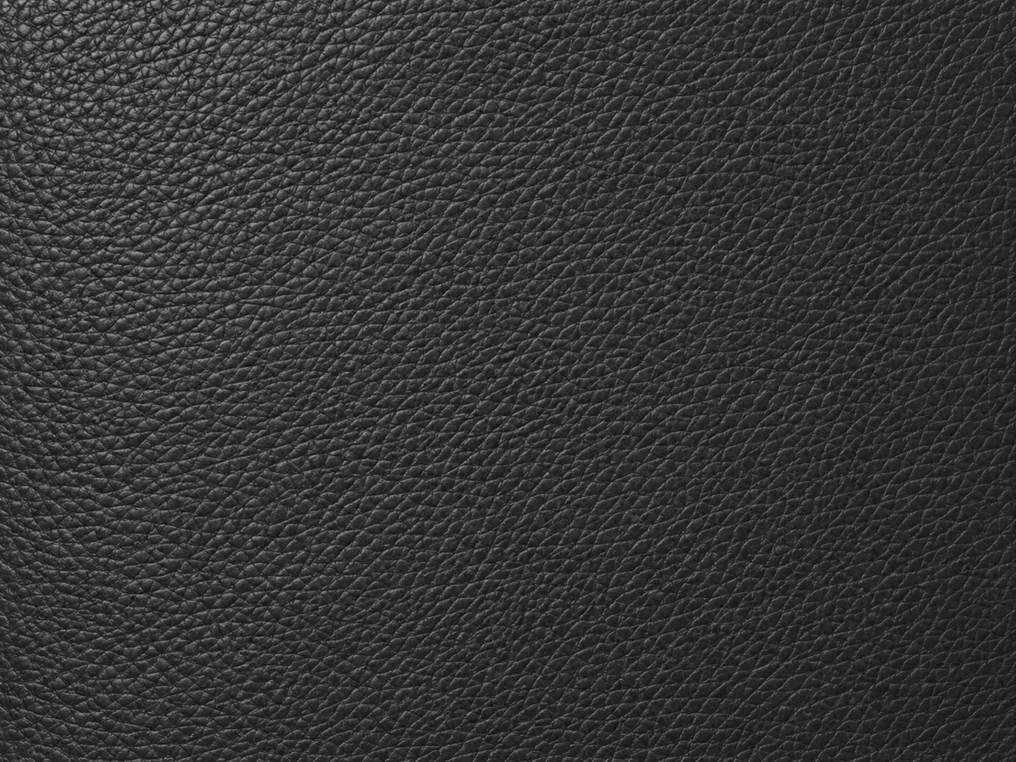 Charcoal leather swatch