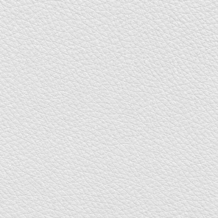 A cool white leather swatch
