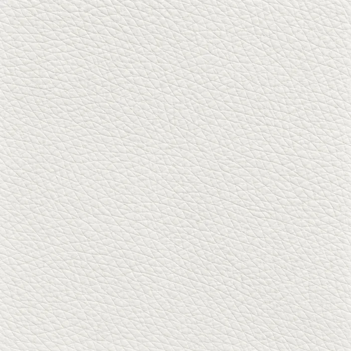 A soft white leather swatch