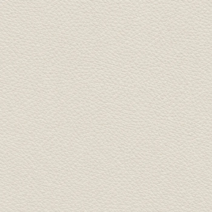 A warm ivory leather swatch