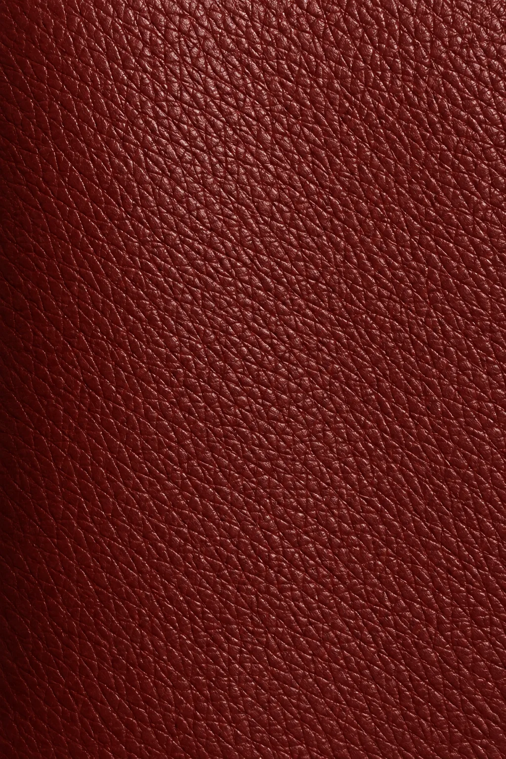Red leather swatch