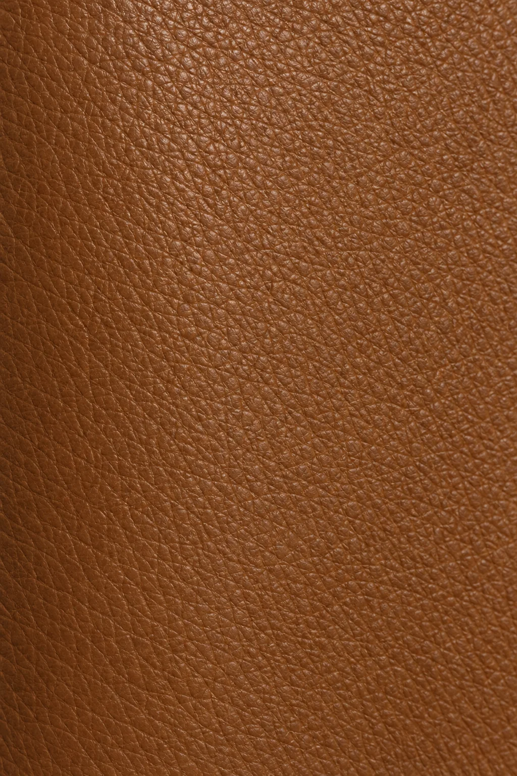 Tan leather swatch