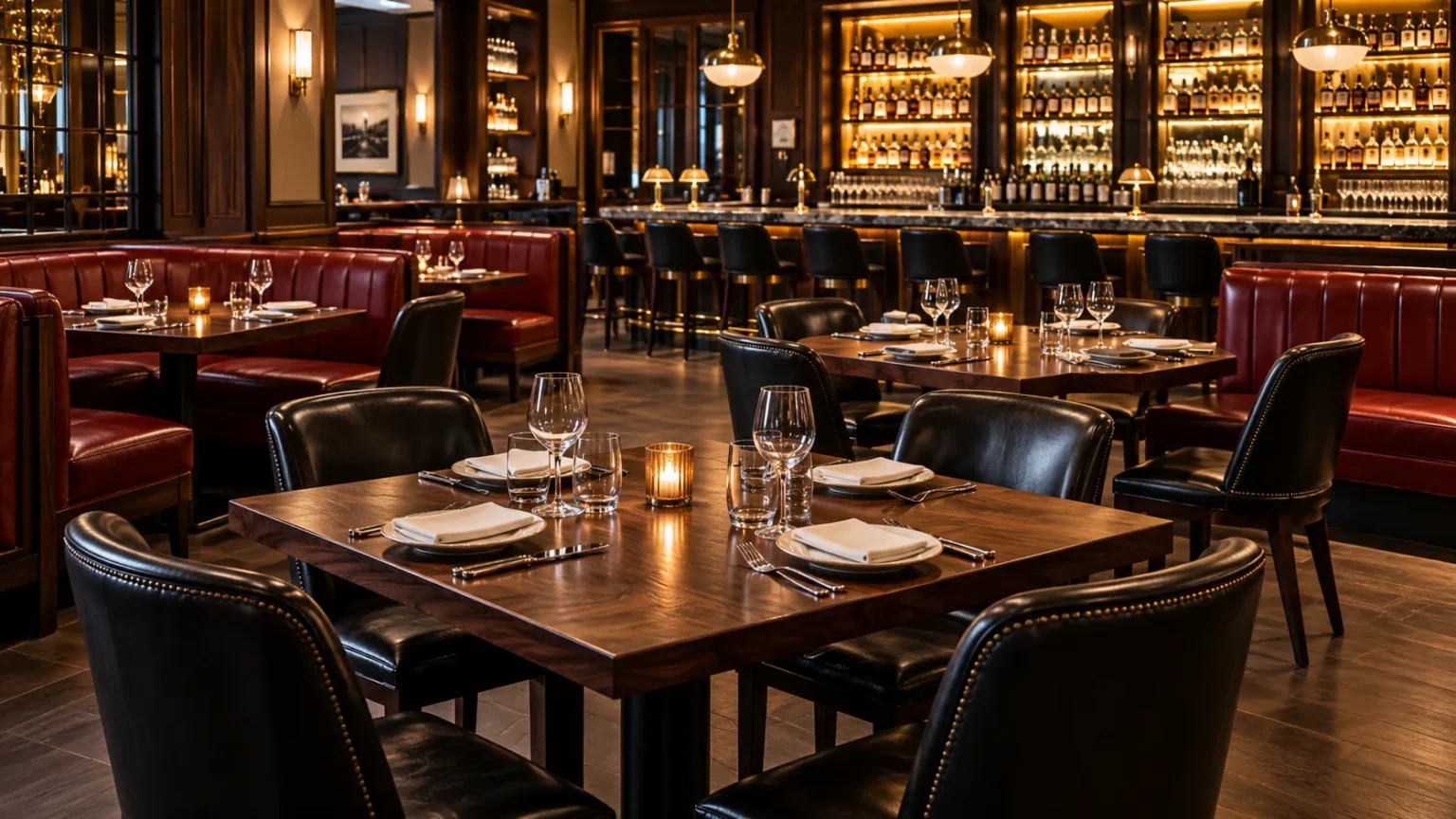 Restaurants and bars