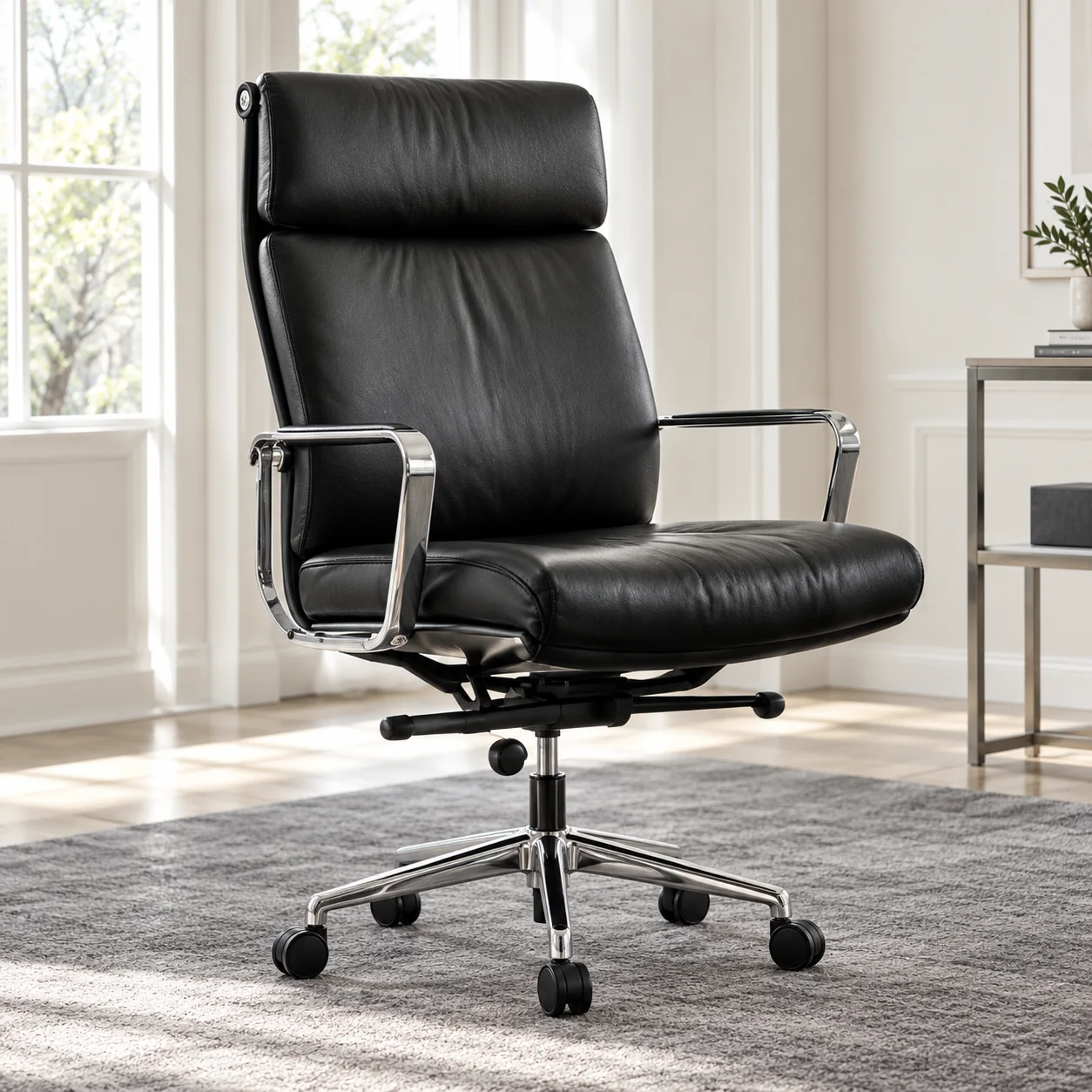 Herman Miller executive leather chair