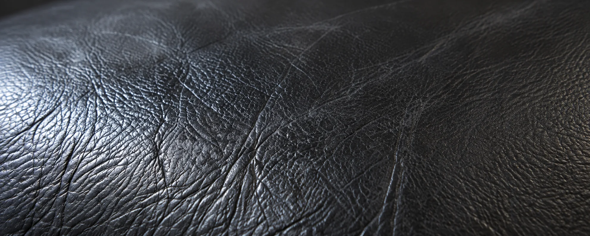 Worn leather on a Herman Miller seat cushion
