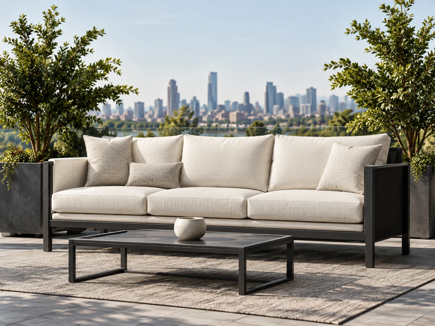 Outdoor sofa cushion