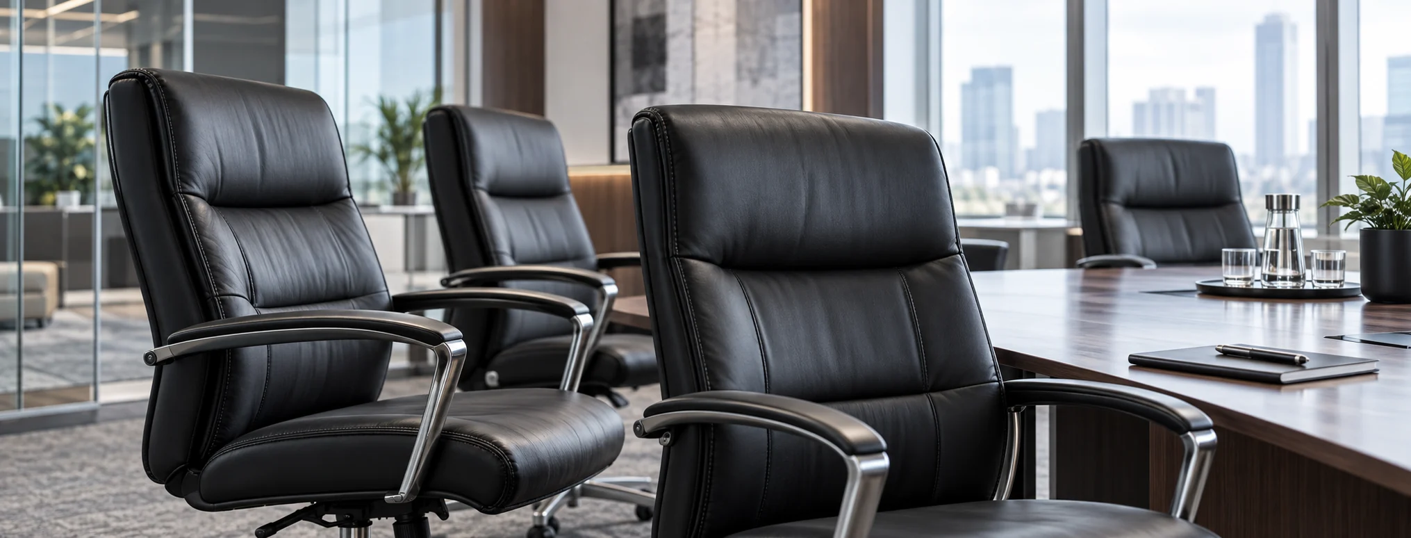 Conference chairs at one of several sites under a portfolio contract