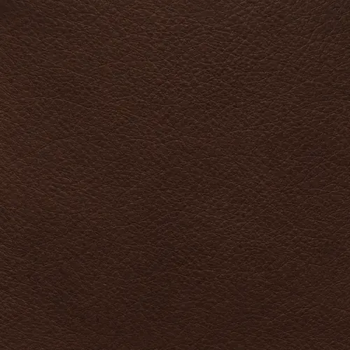 Dark chocolate upholstery leather swatch