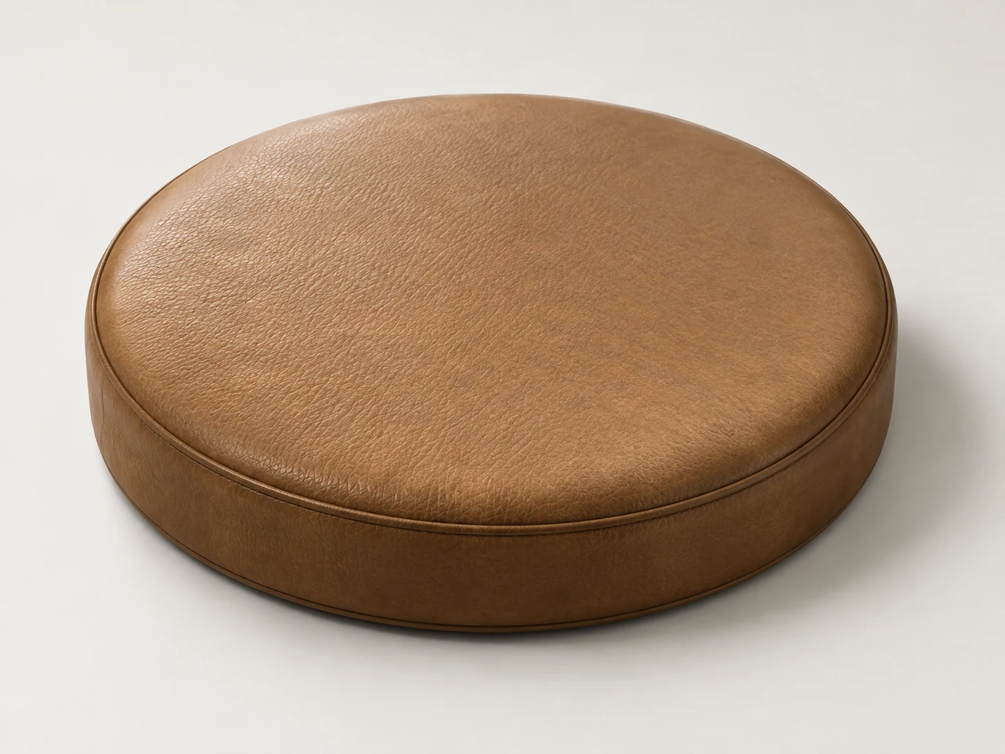 Round seat cushion shape for a stool