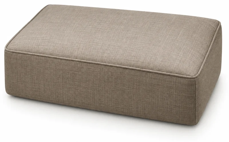 Bullnose cushion with a rounded front nose rolling under